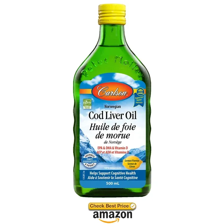 Carlson - Cod Liver Oil, 1100 mg