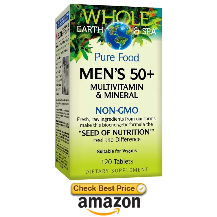 Best Multivitamin for Men Over 50 Years Old (Reviews)