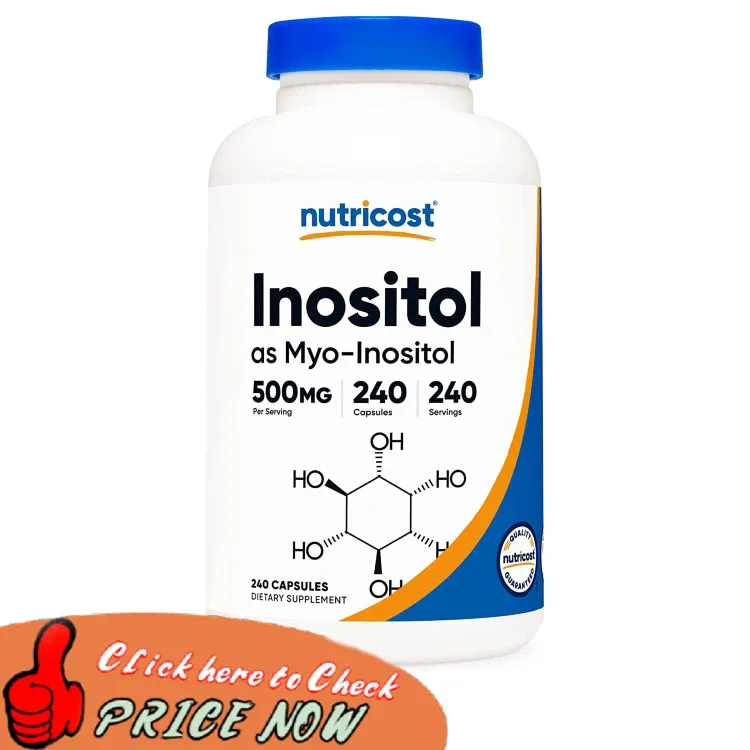 Nutricost Inositol Capsules for PCOS