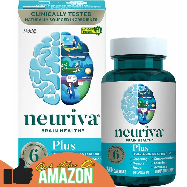 NEURIVA Plus Brain Supplement 